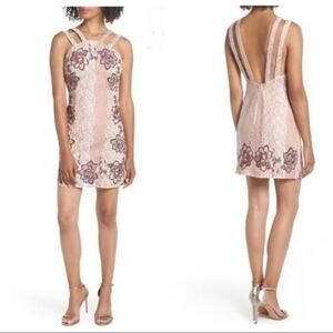 Foxiedox Georgina Applique Sheath Dress Size 12